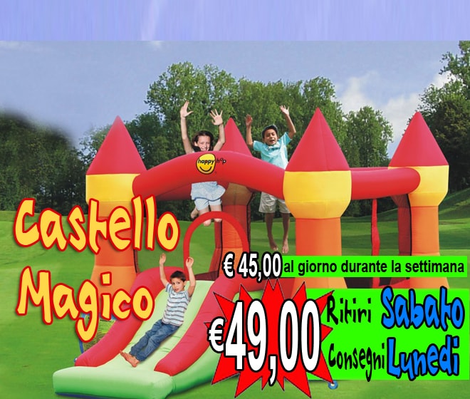 gonfiabile Castello Magico | noleggio gonfiabili padova